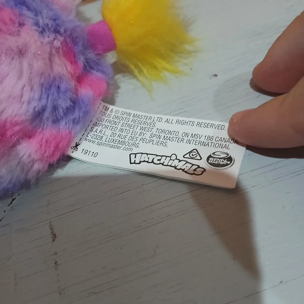 Hatchimals Giraven Dragon Pink/Purple Talking Singing Baby Animal Kids Toys D42